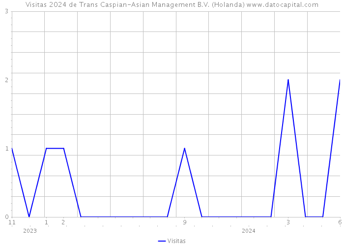 Visitas 2024 de Trans Caspian-Asian Management B.V. (Holanda) 