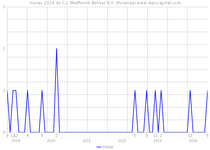 Visitas 2024 de C.J. Wiefferink Beheer B.V. (Holanda) 