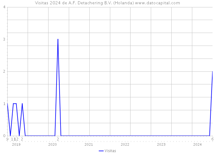 Visitas 2024 de A.F. Detachering B.V. (Holanda) 