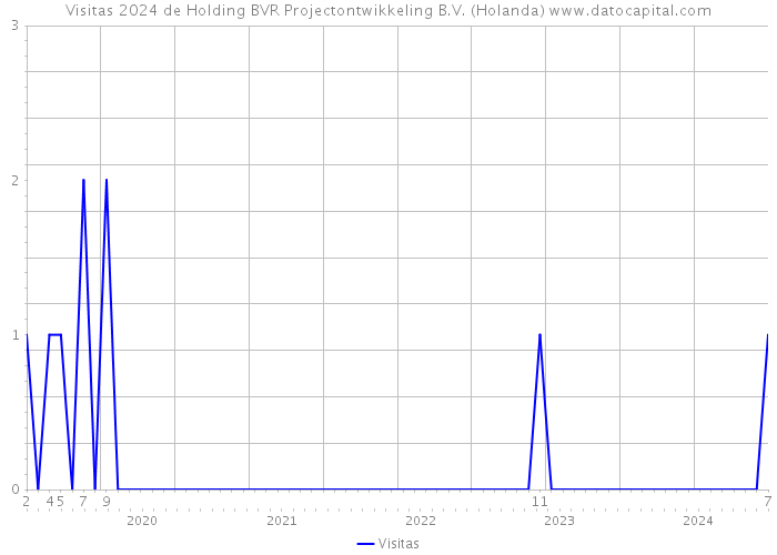 Visitas 2024 de Holding BVR Projectontwikkeling B.V. (Holanda) 