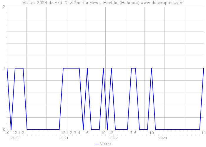 Visitas 2024 de Arti-Devi Sherita Mewa-Hoeblal (Holanda) 
