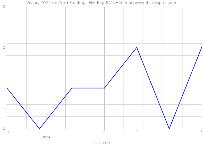 Visitas 2024 de Guru Buildings Holding B.V. (Holanda) 