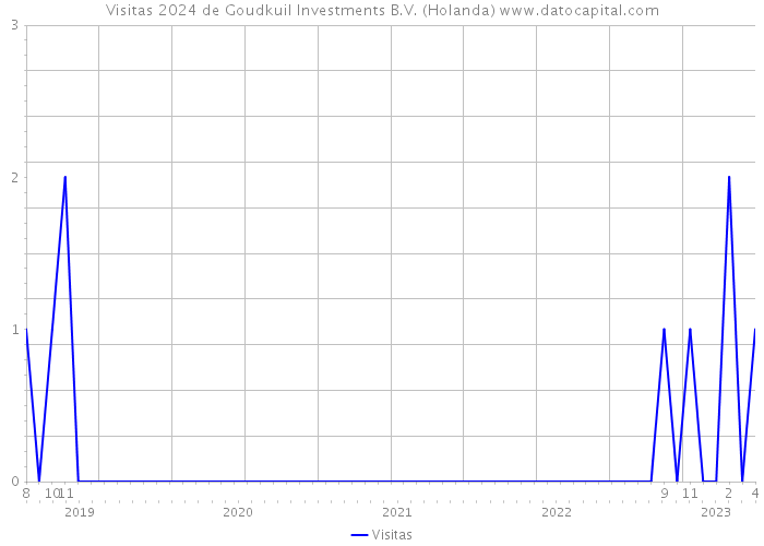 Visitas 2024 de Goudkuil Investments B.V. (Holanda) 