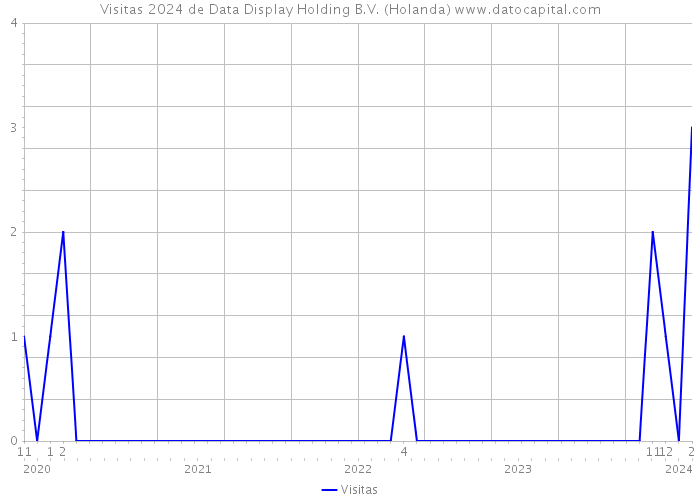 Visitas 2024 de Data Display Holding B.V. (Holanda) 