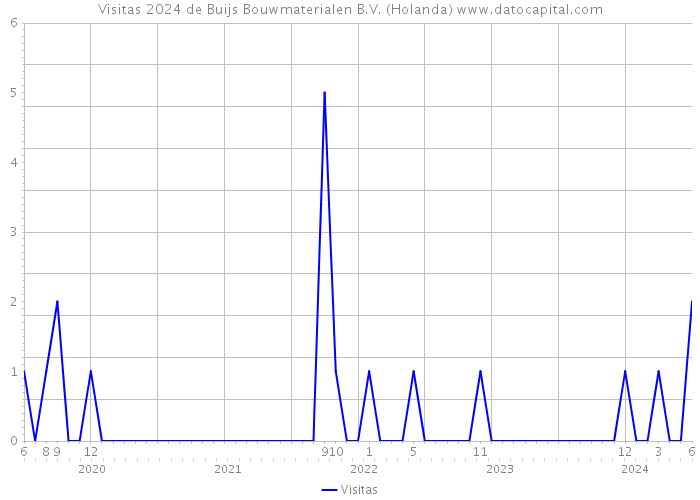 Visitas 2024 de Buijs Bouwmaterialen B.V. (Holanda) 