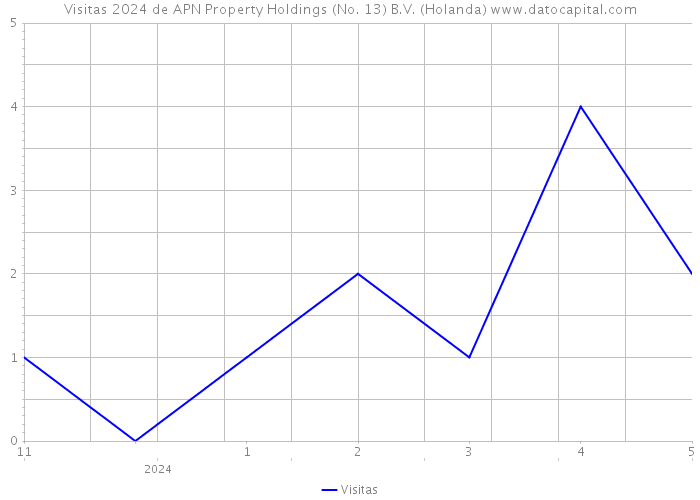Visitas 2024 de APN Property Holdings (No. 13) B.V. (Holanda) 