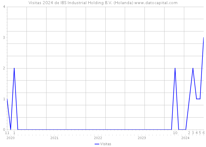 Visitas 2024 de IBS Industrial Holding B.V. (Holanda) 