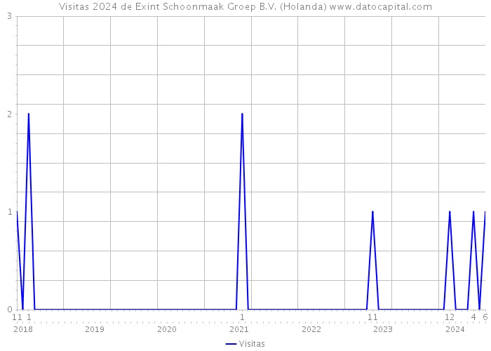 Visitas 2024 de Exint Schoonmaak Groep B.V. (Holanda) 