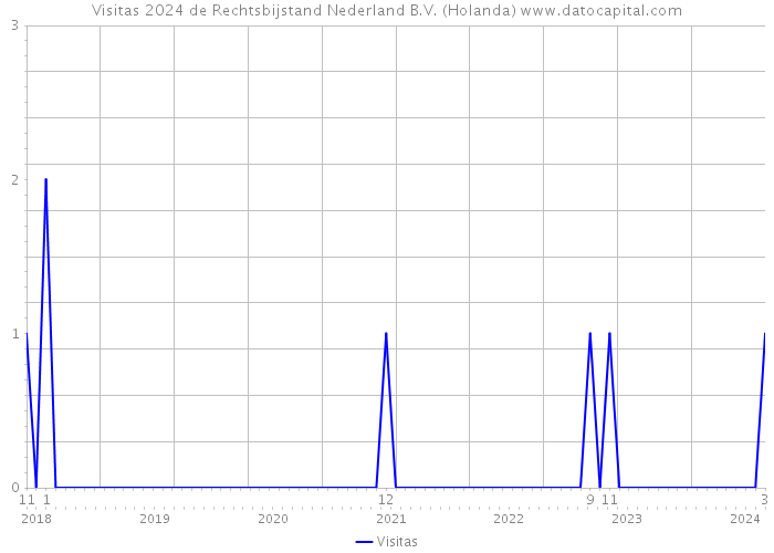 Visitas 2024 de Rechtsbijstand Nederland B.V. (Holanda) 