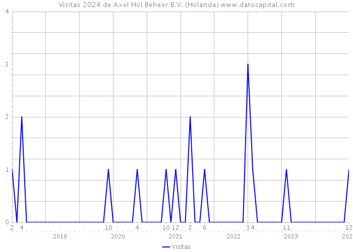 Visitas 2024 de Axel Hol Beheer B.V. (Holanda) 