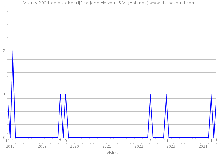 Visitas 2024 de Autobedrijf de Jong Helvoirt B.V. (Holanda) 