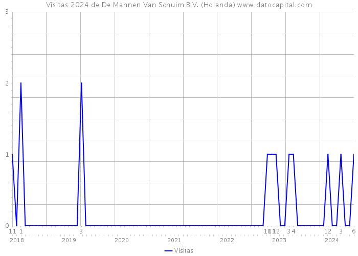 Visitas 2024 de De Mannen Van Schuim B.V. (Holanda) 