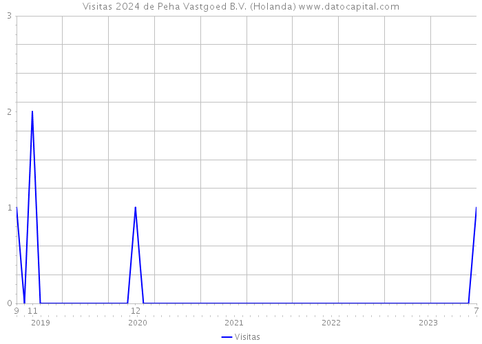 Visitas 2024 de Peha Vastgoed B.V. (Holanda) 