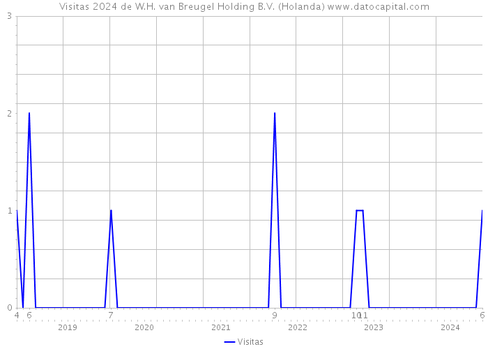 Visitas 2024 de W.H. van Breugel Holding B.V. (Holanda) 