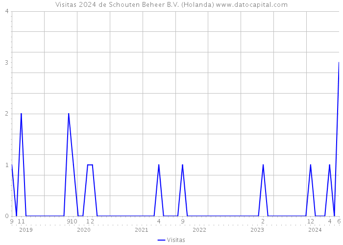 Visitas 2024 de Schouten Beheer B.V. (Holanda) 