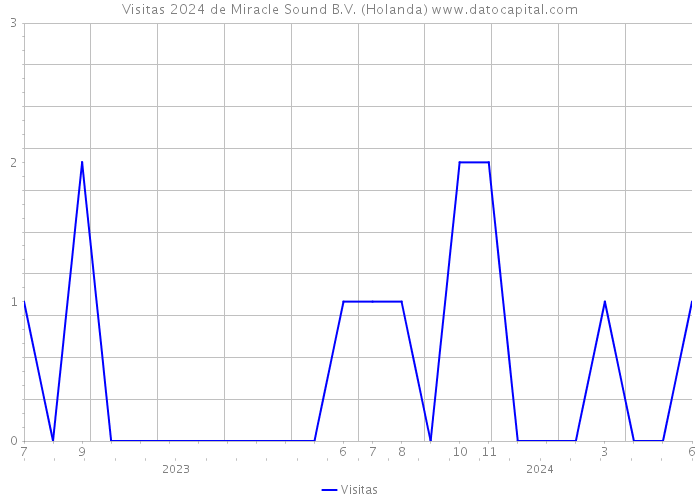 Visitas 2024 de Miracle Sound B.V. (Holanda) 