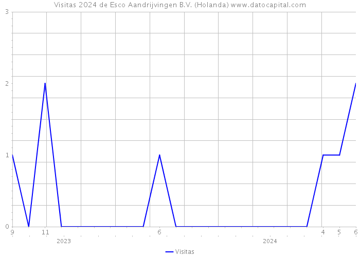 Visitas 2024 de Esco Aandrijvingen B.V. (Holanda) 