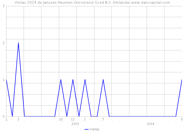 Visitas 2024 de Janssen Heumen Onroerend Goed B.V. (Holanda) 