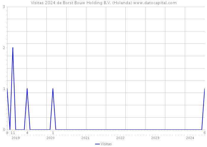 Visitas 2024 de Borst Bouw Holding B.V. (Holanda) 