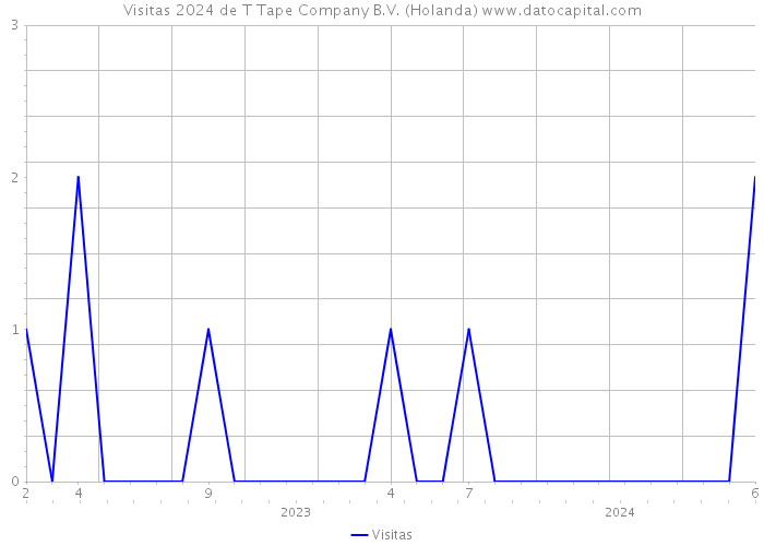 Visitas 2024 de T Tape Company B.V. (Holanda) 