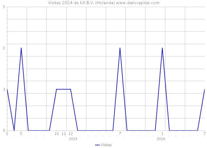 Visitas 2024 de K6 B.V. (Holanda) 