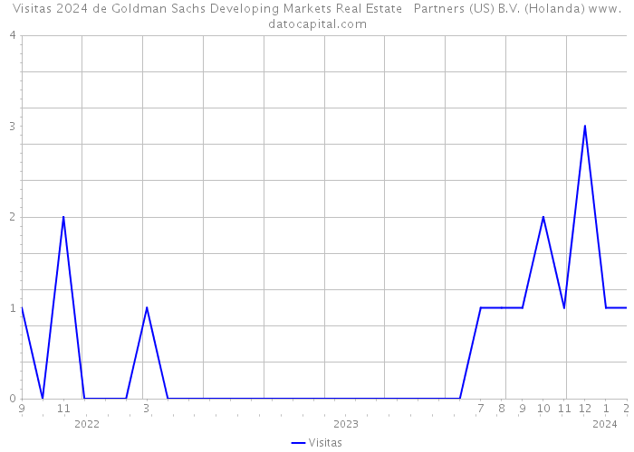 Visitas 2024 de Goldman Sachs Developing Markets Real Estate Partners (US) B.V. (Holanda) 