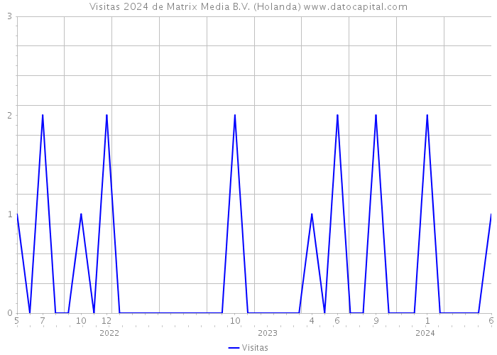 Visitas 2024 de Matrix Media B.V. (Holanda) 