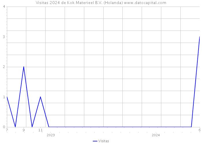 Visitas 2024 de Kok Materieel B.V. (Holanda) 