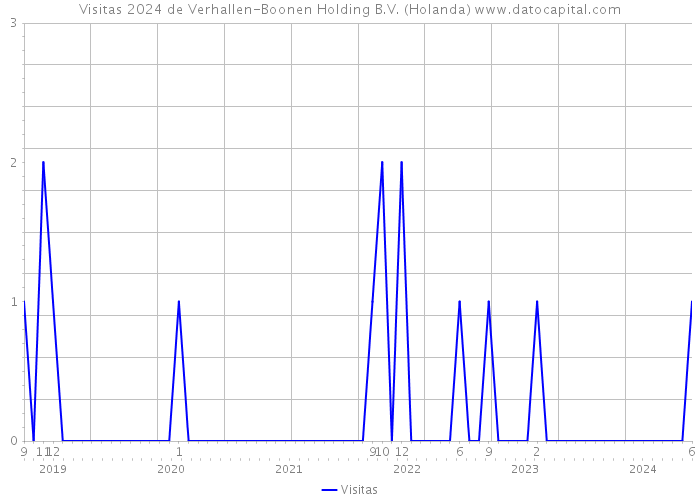 Visitas 2024 de Verhallen-Boonen Holding B.V. (Holanda) 