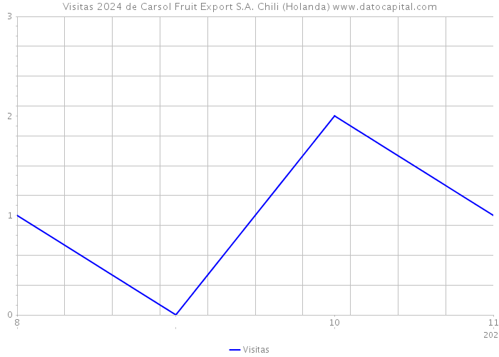 Visitas 2024 de Carsol Fruit Export S.A. Chili (Holanda) 