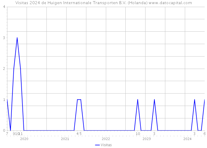 Visitas 2024 de Huigen Internationale Transporten B.V. (Holanda) 