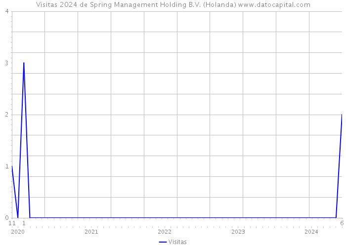 Visitas 2024 de Spring Management Holding B.V. (Holanda) 