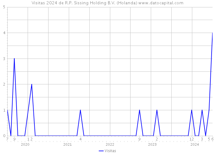 Visitas 2024 de R.P. Sissing Holding B.V. (Holanda) 