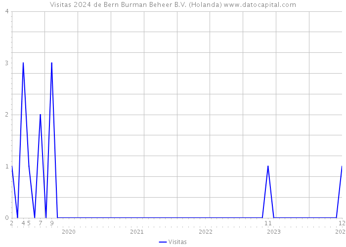Visitas 2024 de Bern Burman Beheer B.V. (Holanda) 