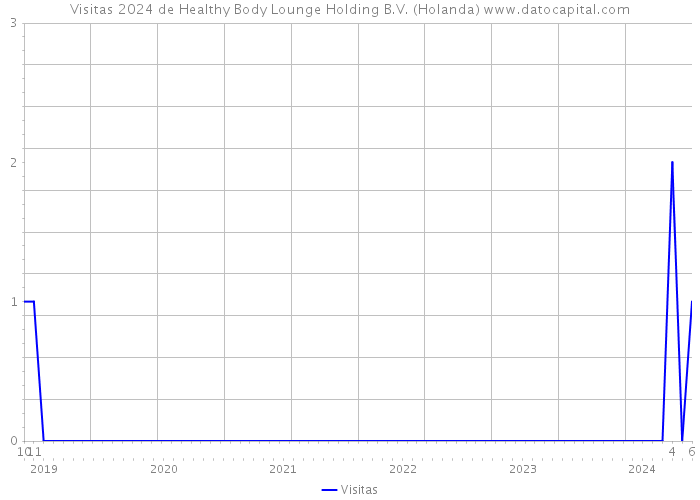 Visitas 2024 de Healthy Body Lounge Holding B.V. (Holanda) 