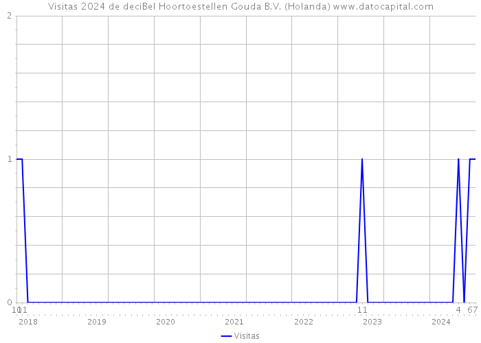 Visitas 2024 de deciBel Hoortoestellen Gouda B.V. (Holanda) 