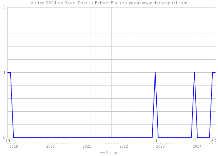 Visitas 2024 de Rood-Porsius Beheer B.V. (Holanda) 