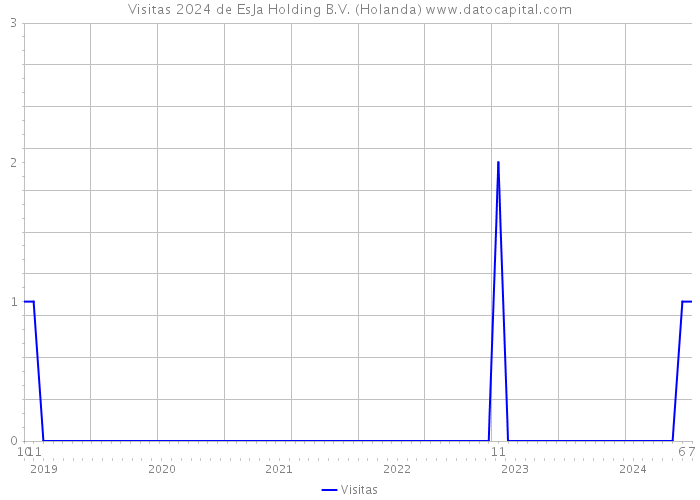 Visitas 2024 de EsJa Holding B.V. (Holanda) 