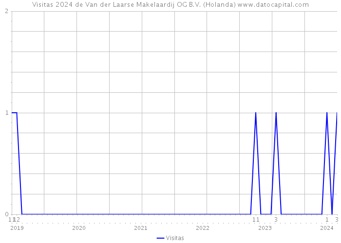 Visitas 2024 de Van der Laarse Makelaardij OG B.V. (Holanda) 