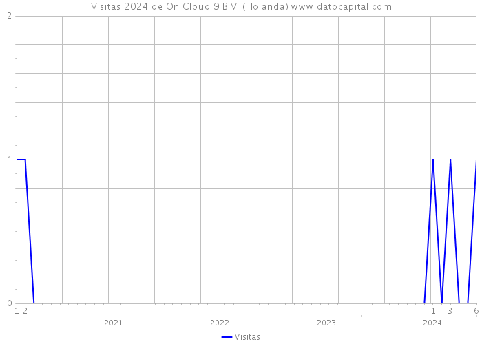 Visitas 2024 de On Cloud 9 B.V. (Holanda) 