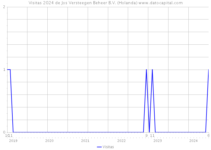 Visitas 2024 de Jos Versteegen Beheer B.V. (Holanda) 