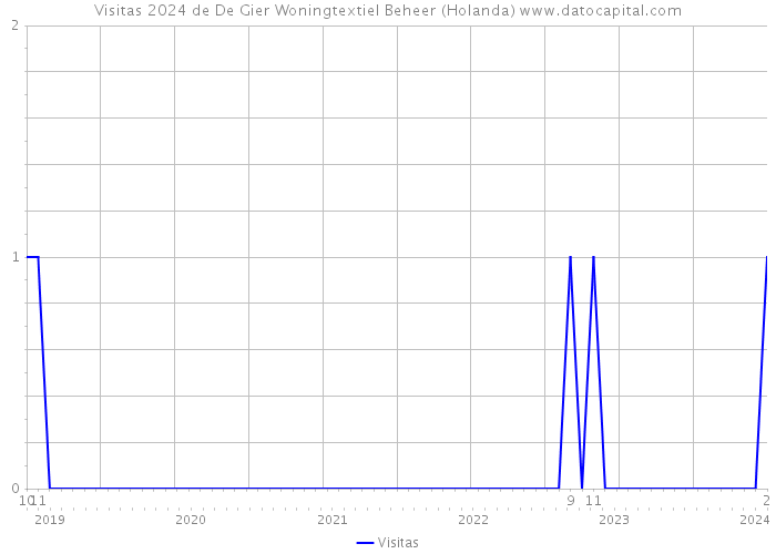 Visitas 2024 de De Gier Woningtextiel Beheer (Holanda) 