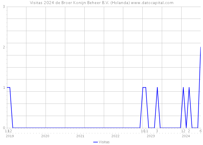 Visitas 2024 de Broer Konijn Beheer B.V. (Holanda) 