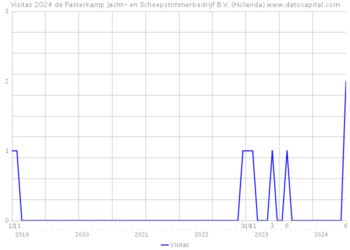 Visitas 2024 de Pasterkamp Jacht- en Scheepstimmerbedrijf B.V. (Holanda) 