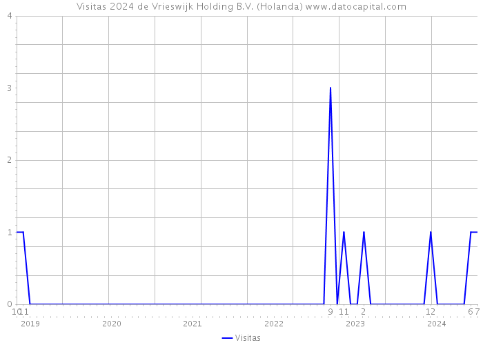 Visitas 2024 de Vrieswijk Holding B.V. (Holanda) 