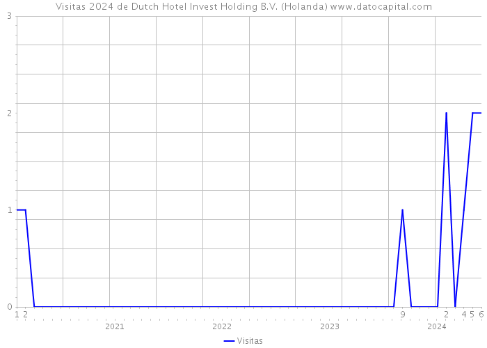 Visitas 2024 de Dutch Hotel Invest Holding B.V. (Holanda) 
