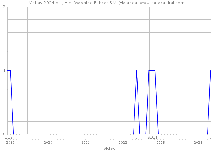 Visitas 2024 de J.H.A. Wooning Beheer B.V. (Holanda) 