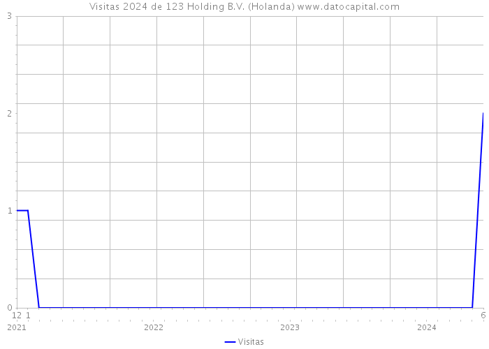 Visitas 2024 de 123 Holding B.V. (Holanda) 