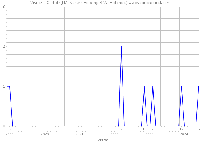 Visitas 2024 de J.M. Kester Holding B.V. (Holanda) 