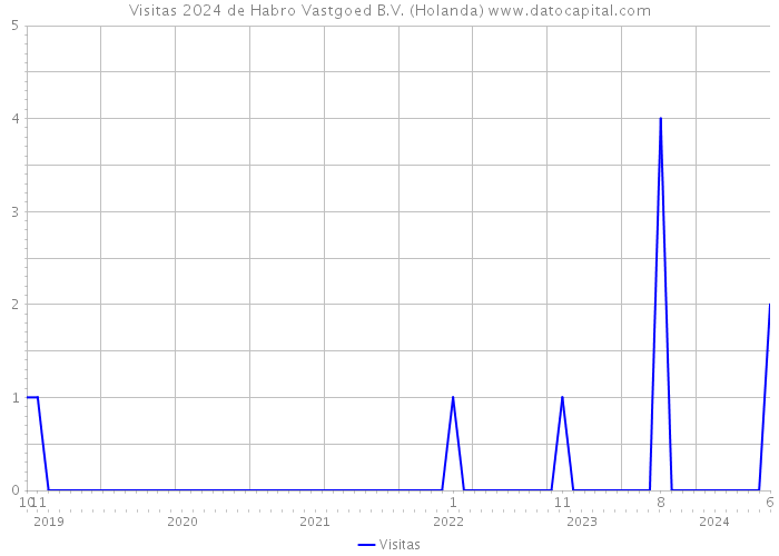 Visitas 2024 de Habro Vastgoed B.V. (Holanda) 